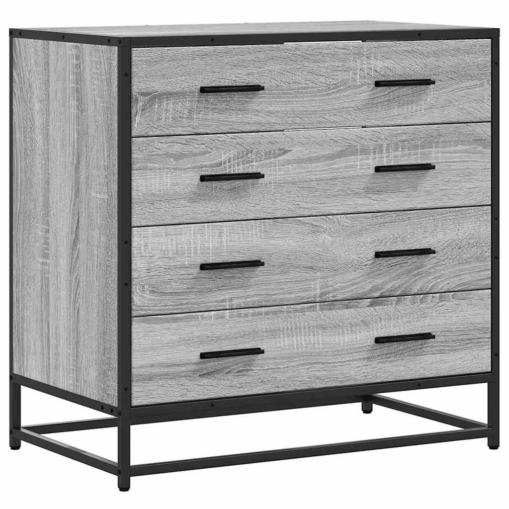 Kommode Sonoma Grå 70x41x70 cm