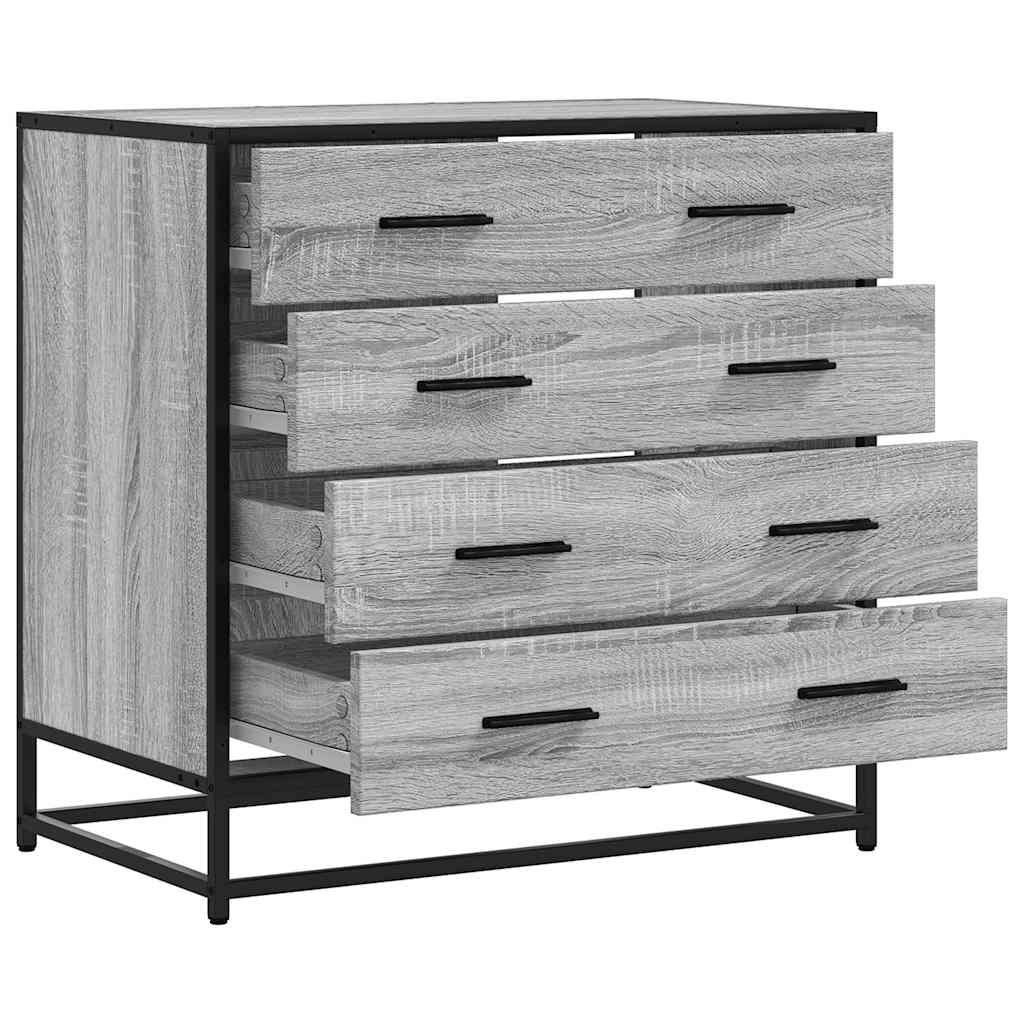 Kommode Sonoma Grå 70x41x70 cm