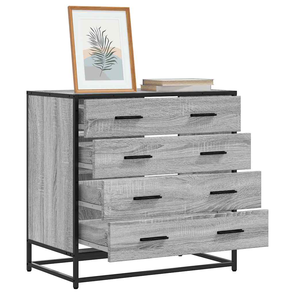 Kommode Sonoma Grå 70x41x70 cm