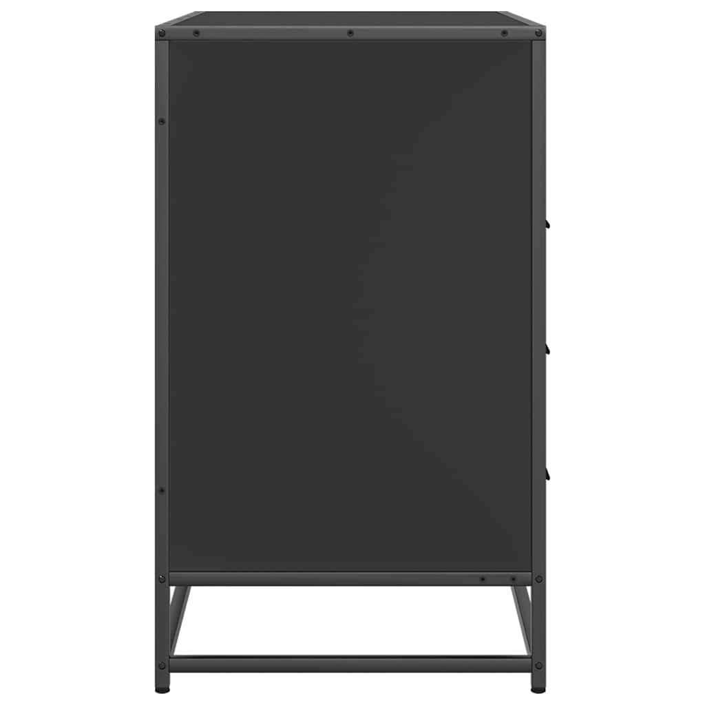 Kommode Svart 70x41x70 cm