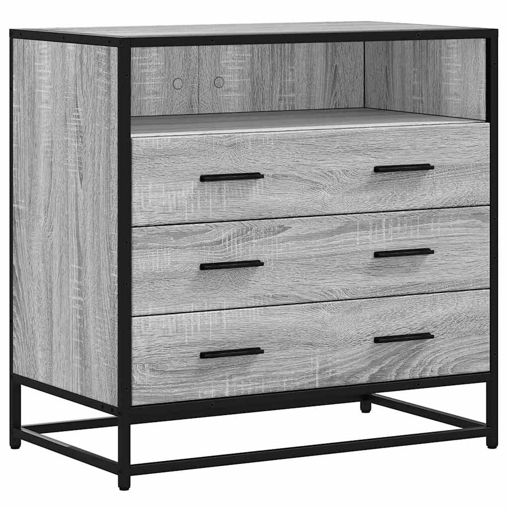 Kommode Sonoma Grå 70x41x70 cm