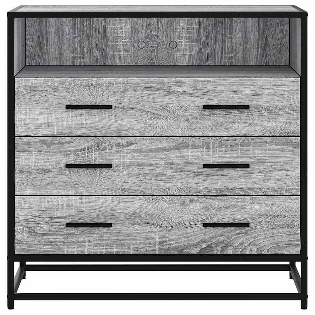 Kommode Sonoma Grå 70x41x70 cm