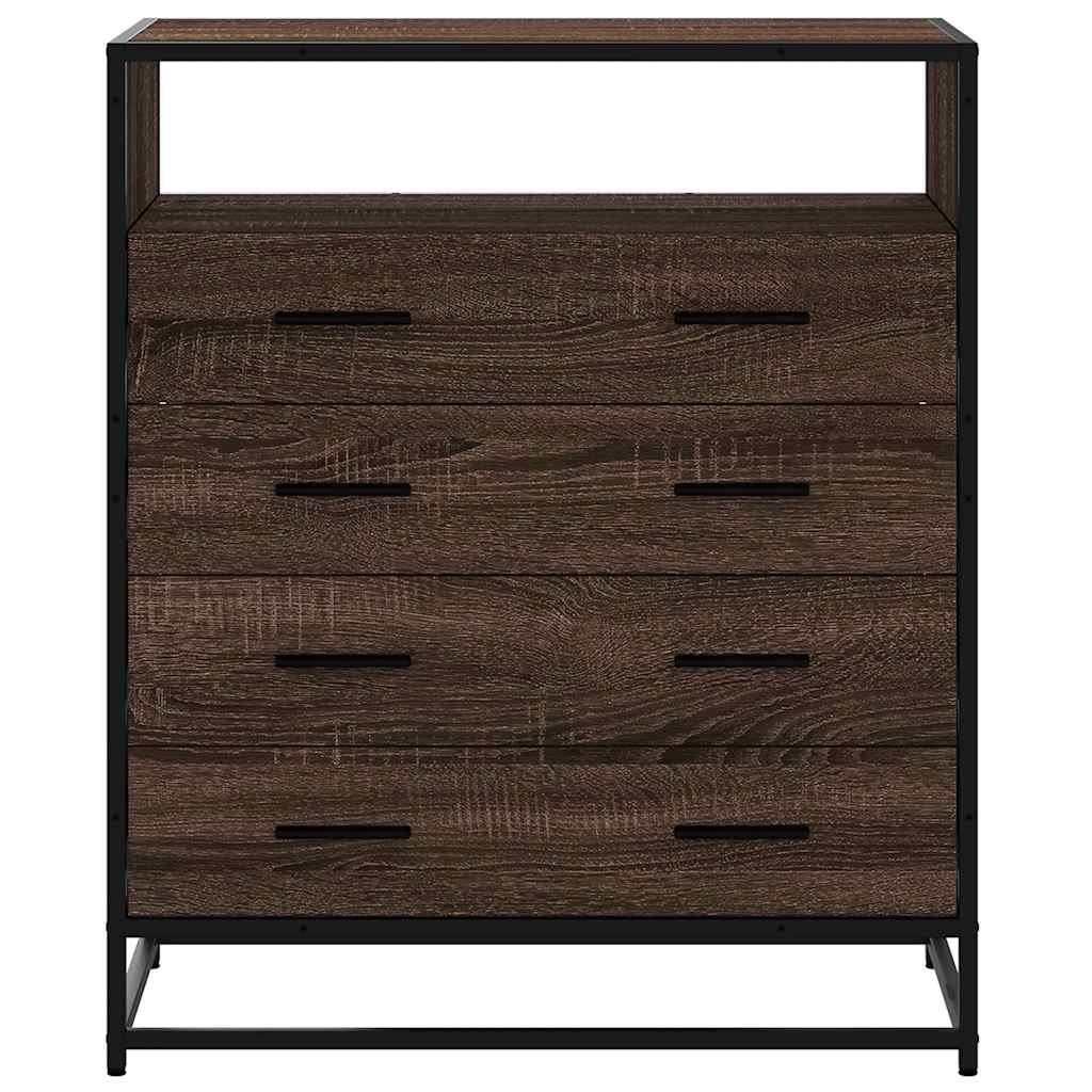 Kommode Brun Eik 70x41x83,5 cm