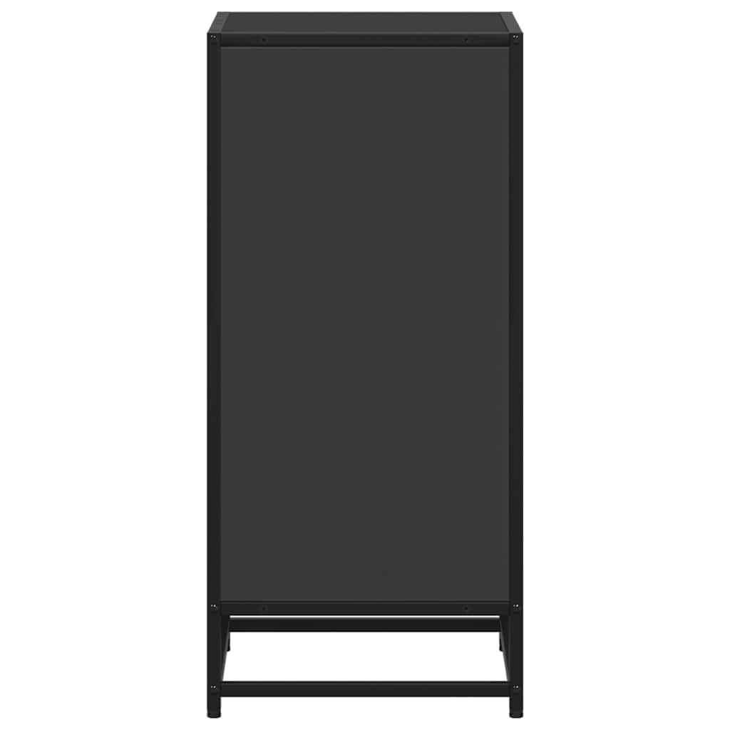 Bokhylle Svart 40x35x76 cm