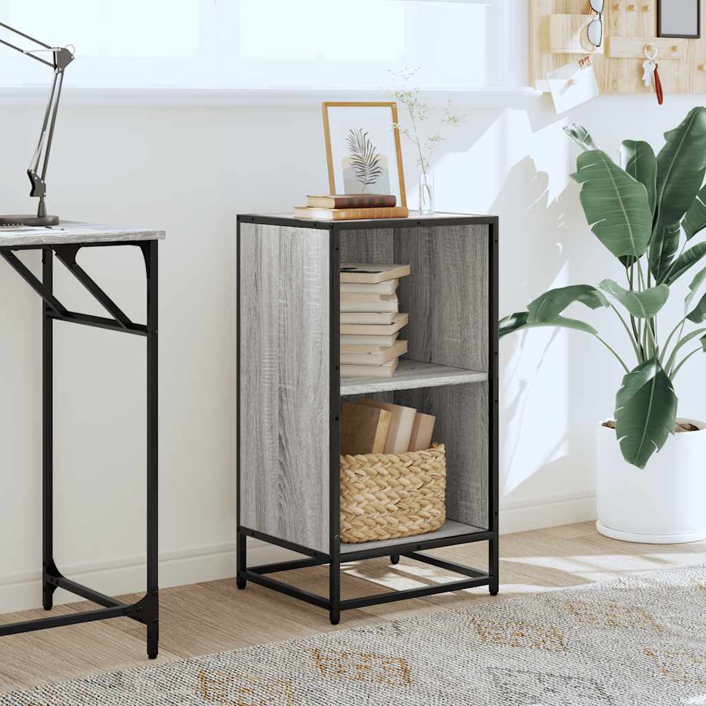 Bokhylle Sonoma Grå 40x35x76 cm