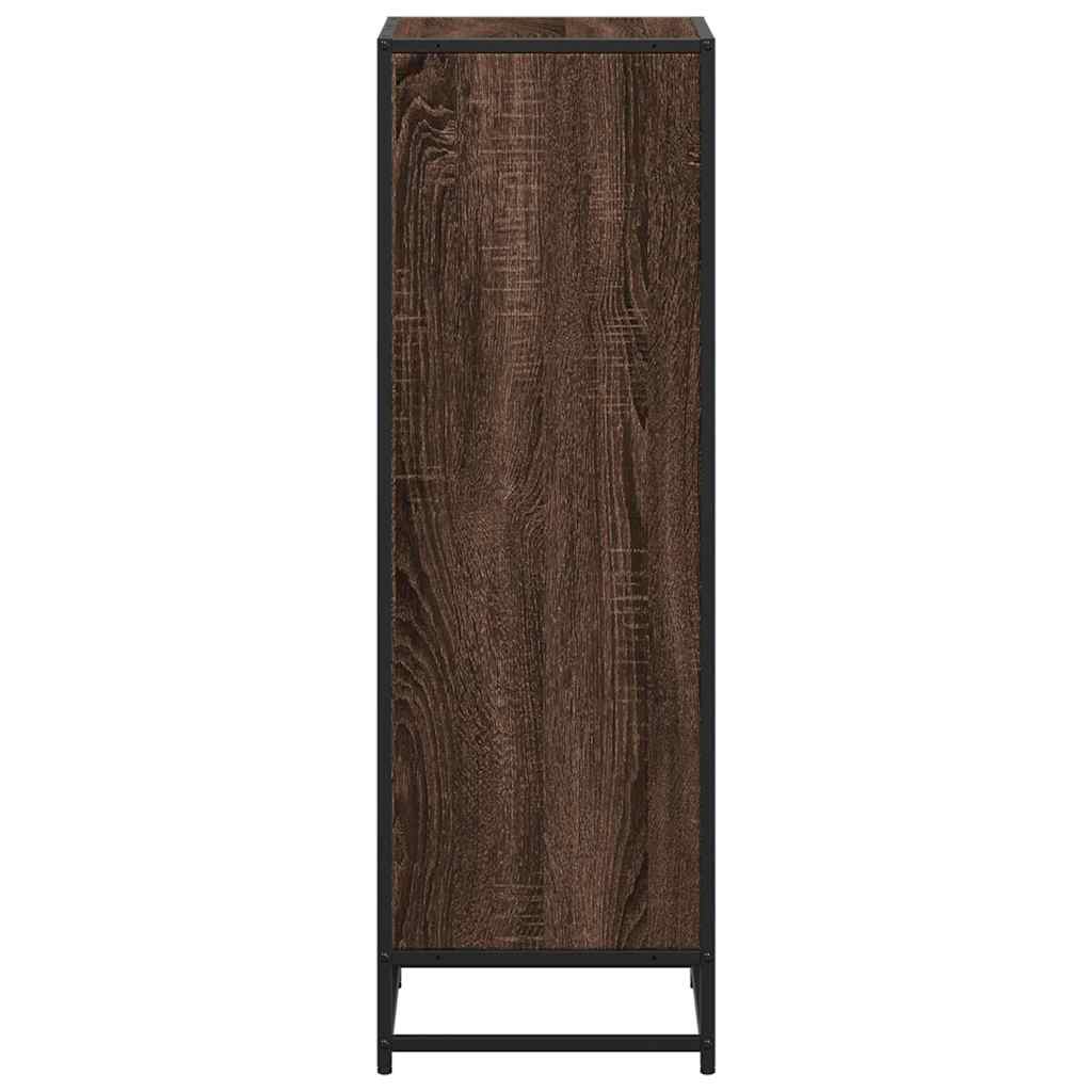 Bokhylle Brun Eik 40x35x107,5 cm