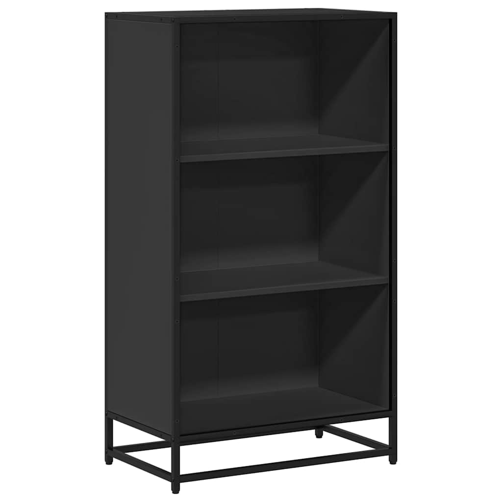 Bokhylle Svart 60x35x107,5 cm