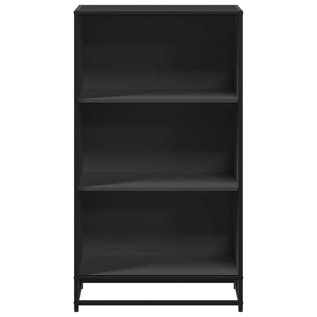 Bokhylle Svart 60x35x107,5 cm