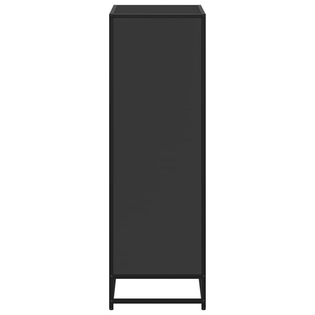Bokhylle Svart 60x35x107,5 cm