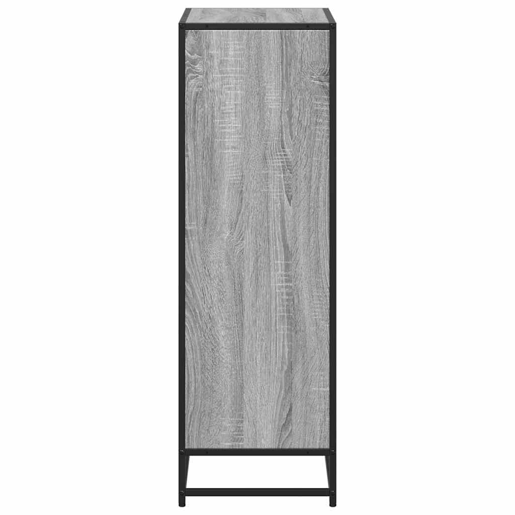 Bokhylle Sonoma Grå 60x35x107,5 cm