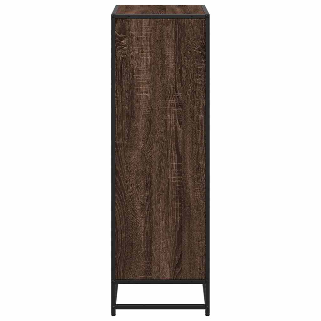 Bokhylle Brun Eik 60x35x107,5 cm