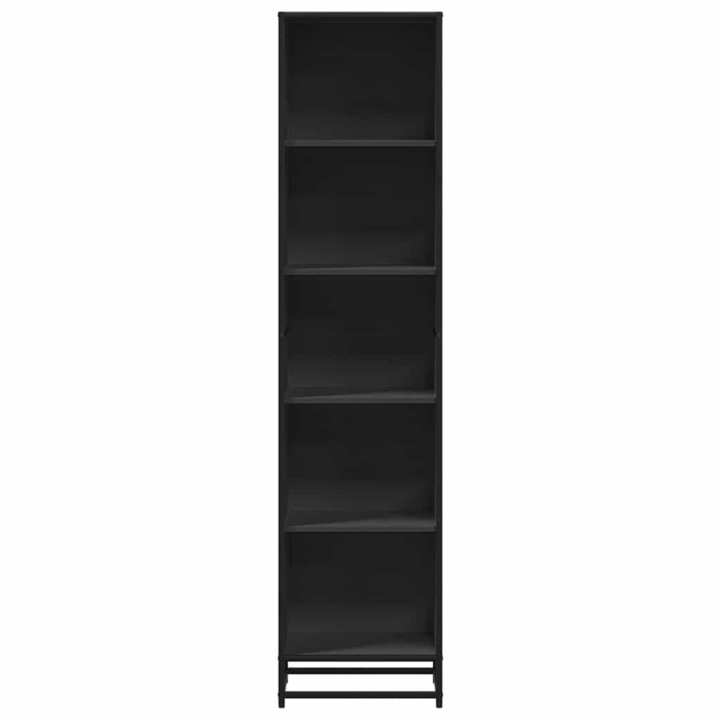 Bokhylle Svart 40x35x170,5 cm