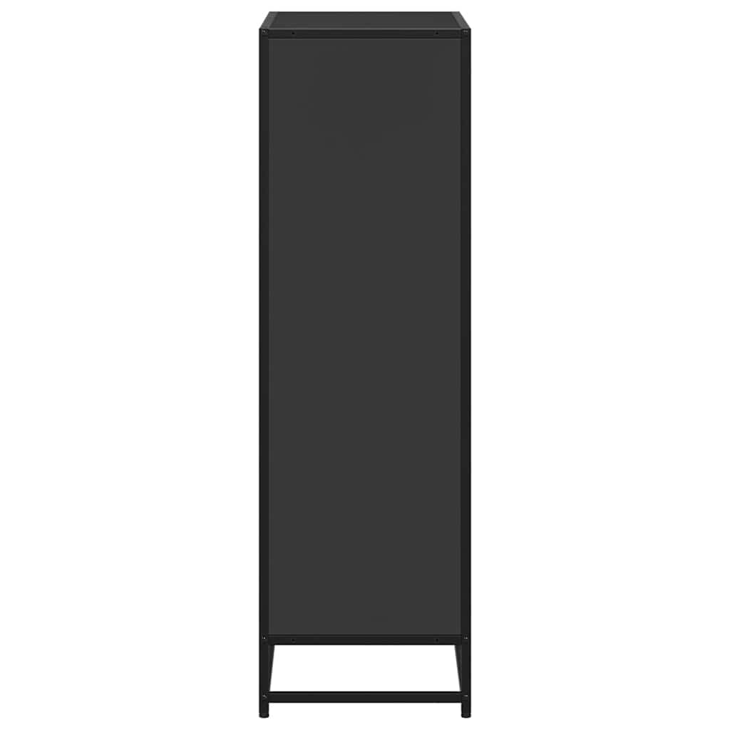 Bokhylle Svart 65,5x33x107,5 cm