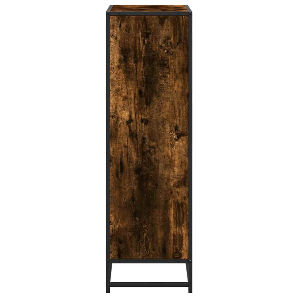 Bokhylle Røkt Eik 65,5x33x107,5 cm