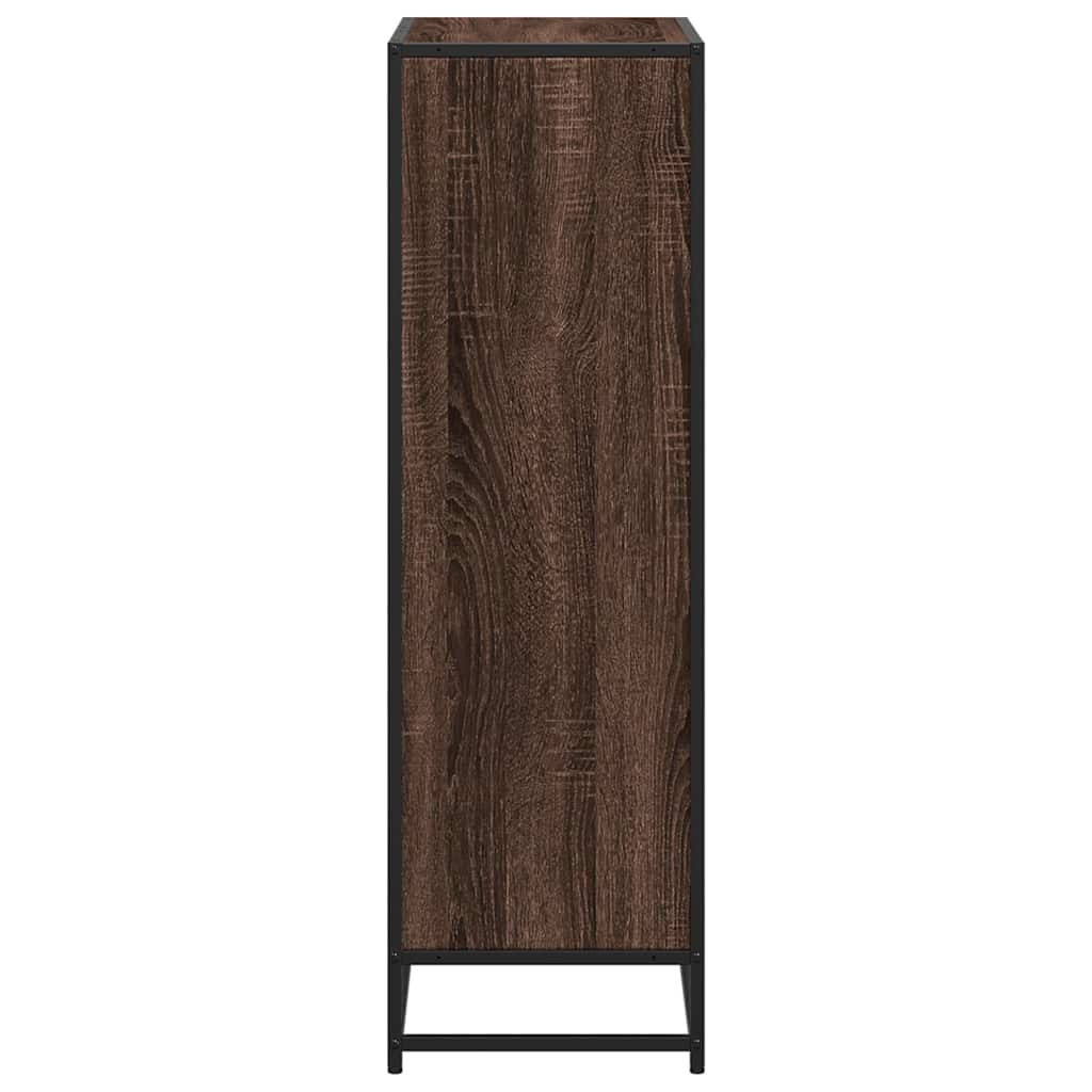Bokhylle Brun Eik 65,5x33x107,5 cm