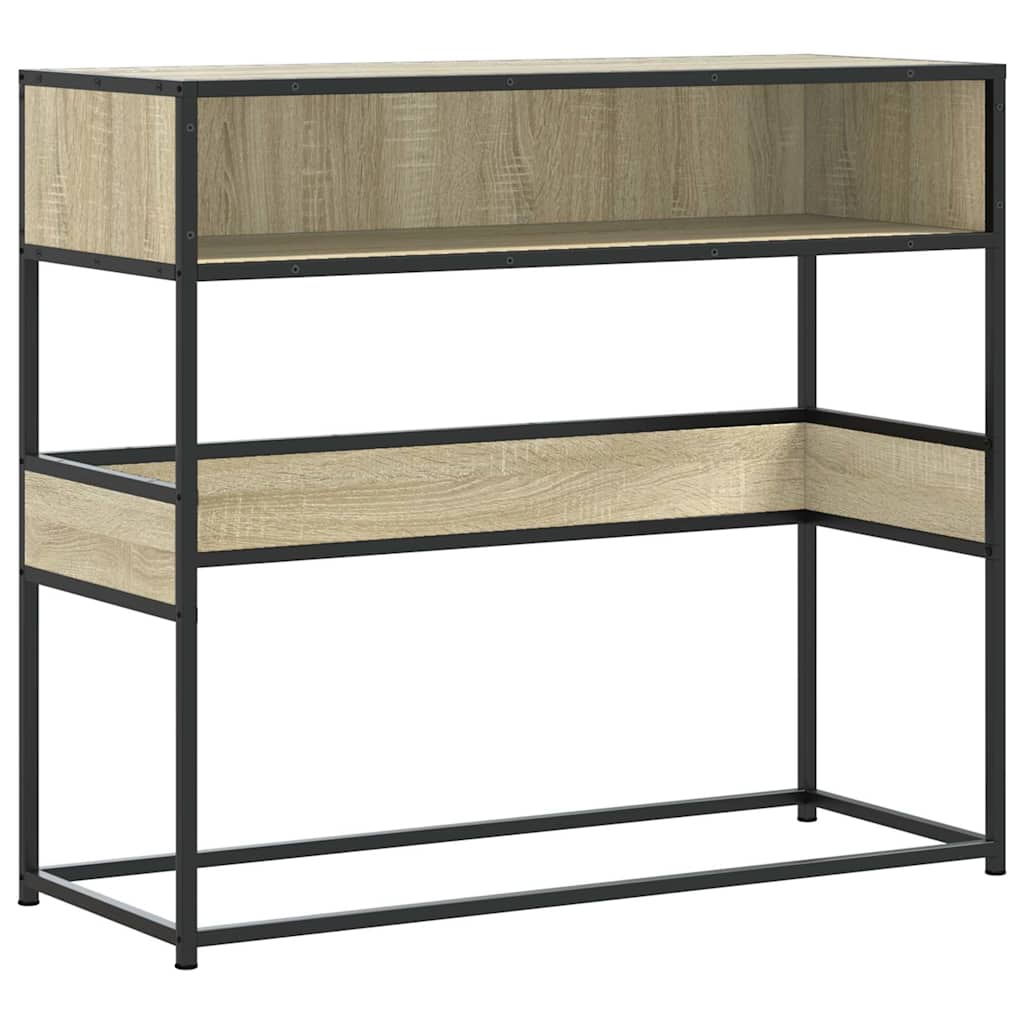 Avlastningsbord Konsollbord Sonoma Eik 90x35x80 cm