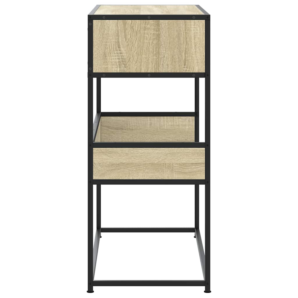 Avlastningsbord Konsollbord Sonoma Eik 90x35x80 cm