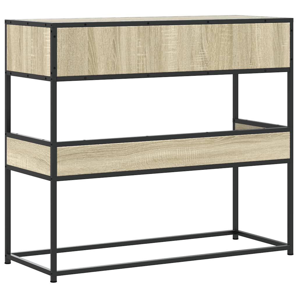 Avlastningsbord Konsollbord Sonoma Eik 90x35x80 cm