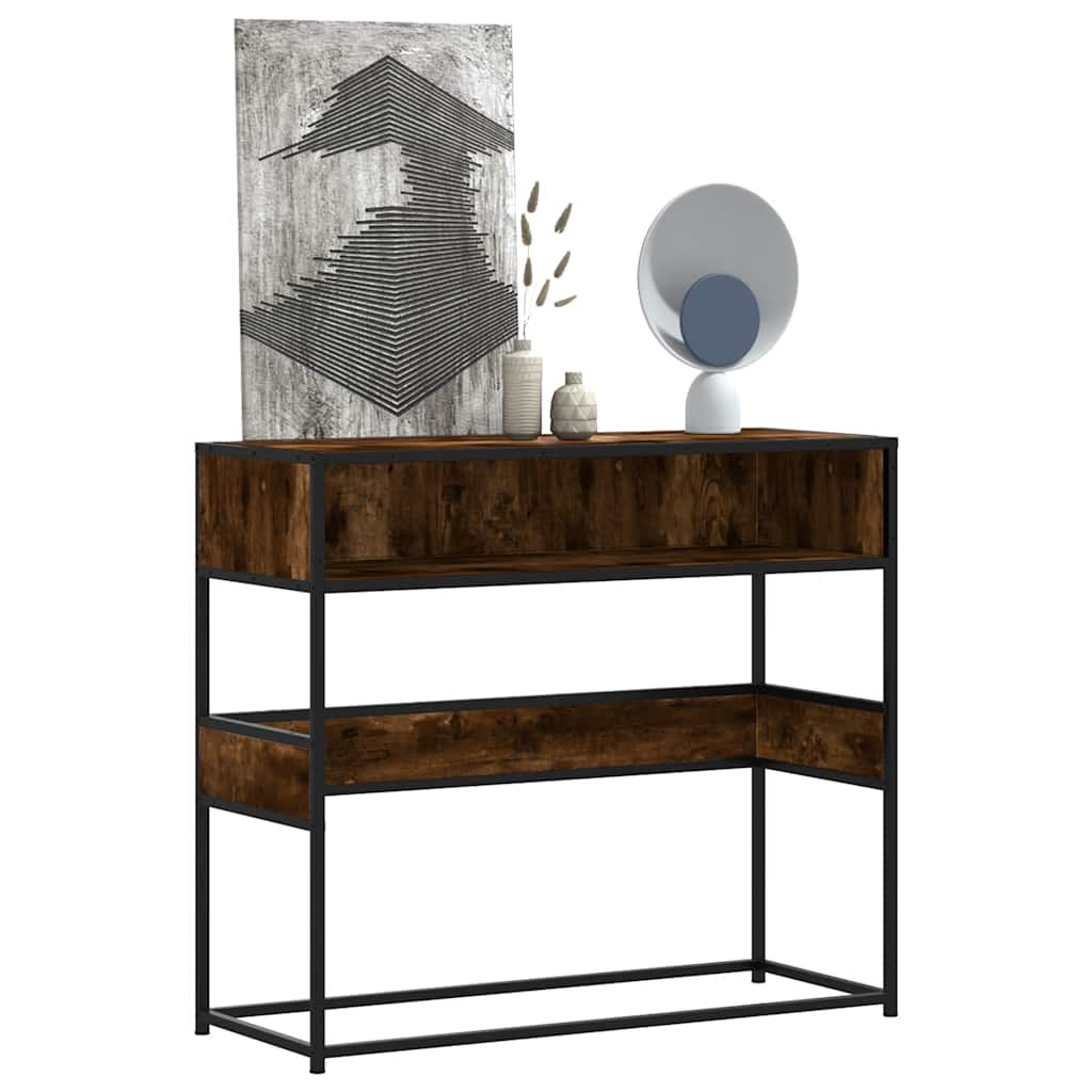 Avlastningsbord Konsollbord Sonoma Eik 90x35x80 cm