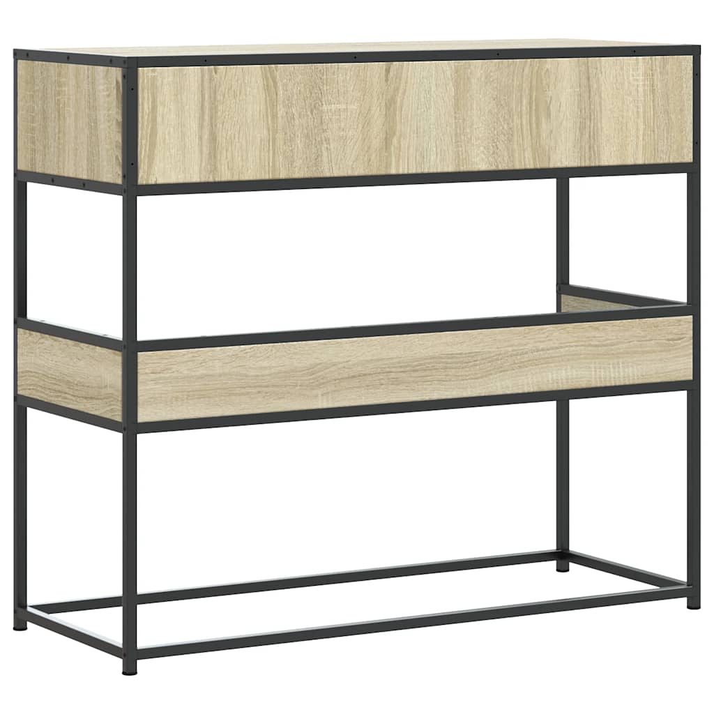 Avlastningsbord Konsollbord Sonoma Eik 90x35x80 cm