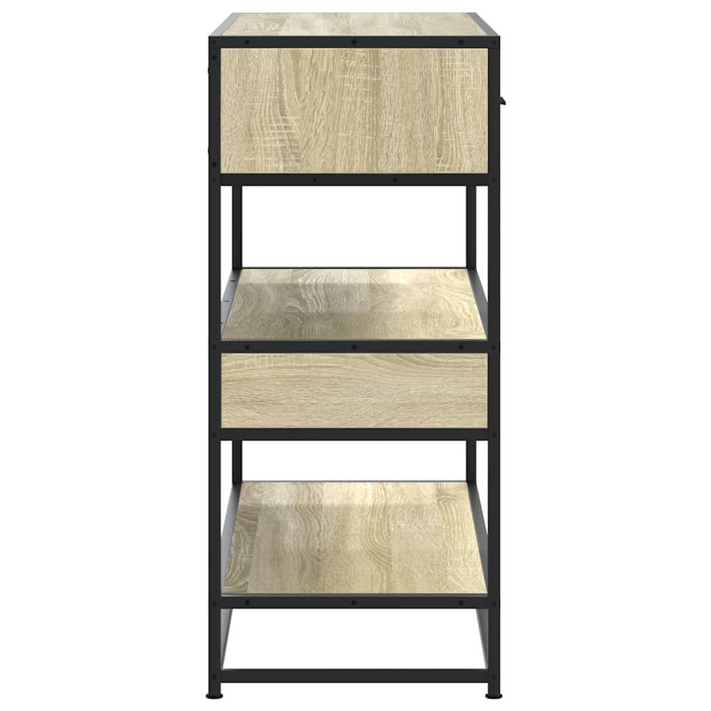 Avlastningsbord Konsollbord Sonoma Eik 90x35x80 cm