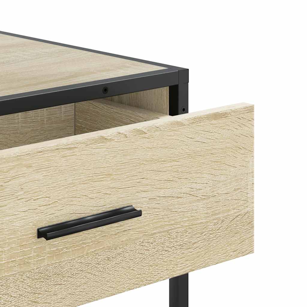Avlastningsbord Konsollbord Sonoma Eik 90x35x80 cm