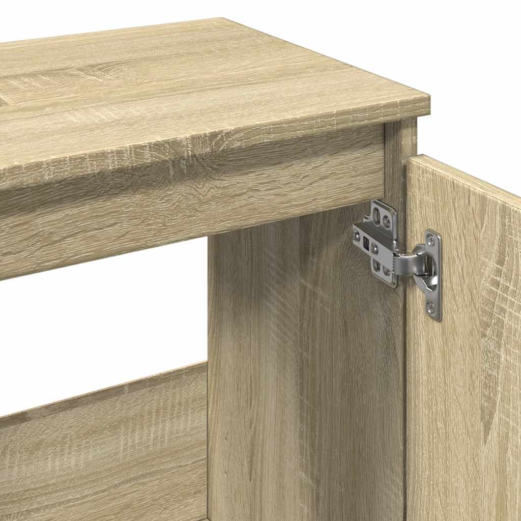 Baderomsskap Sonoma Eik 65x33x60 cm