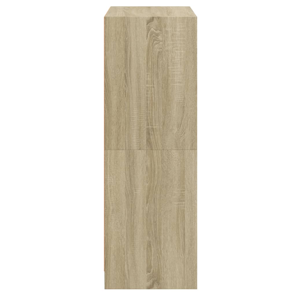 Skap Sonoma Eik med dører 68x37x109 cm