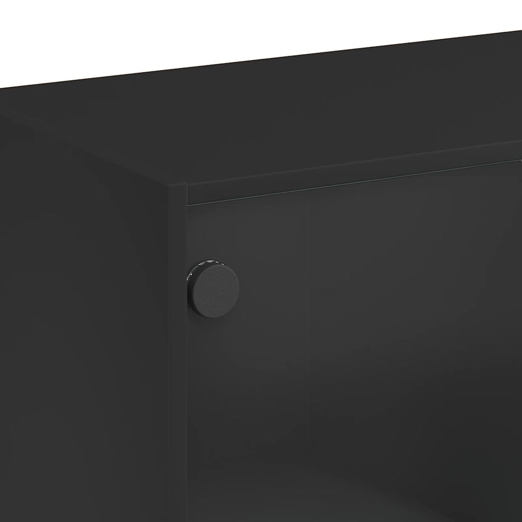 Skjenk Svart 102x37x75,5 cm