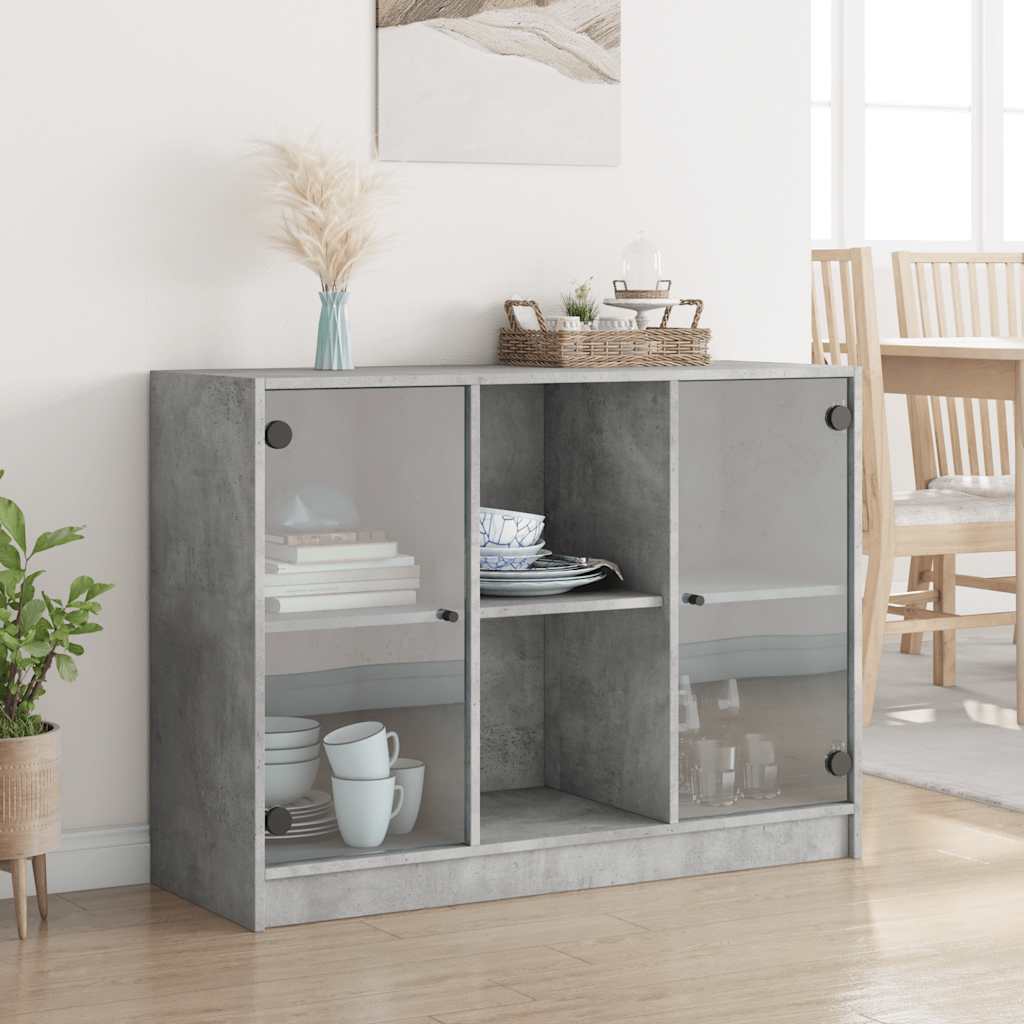 Skjenk Betonggrå 102x37x75,5 cm