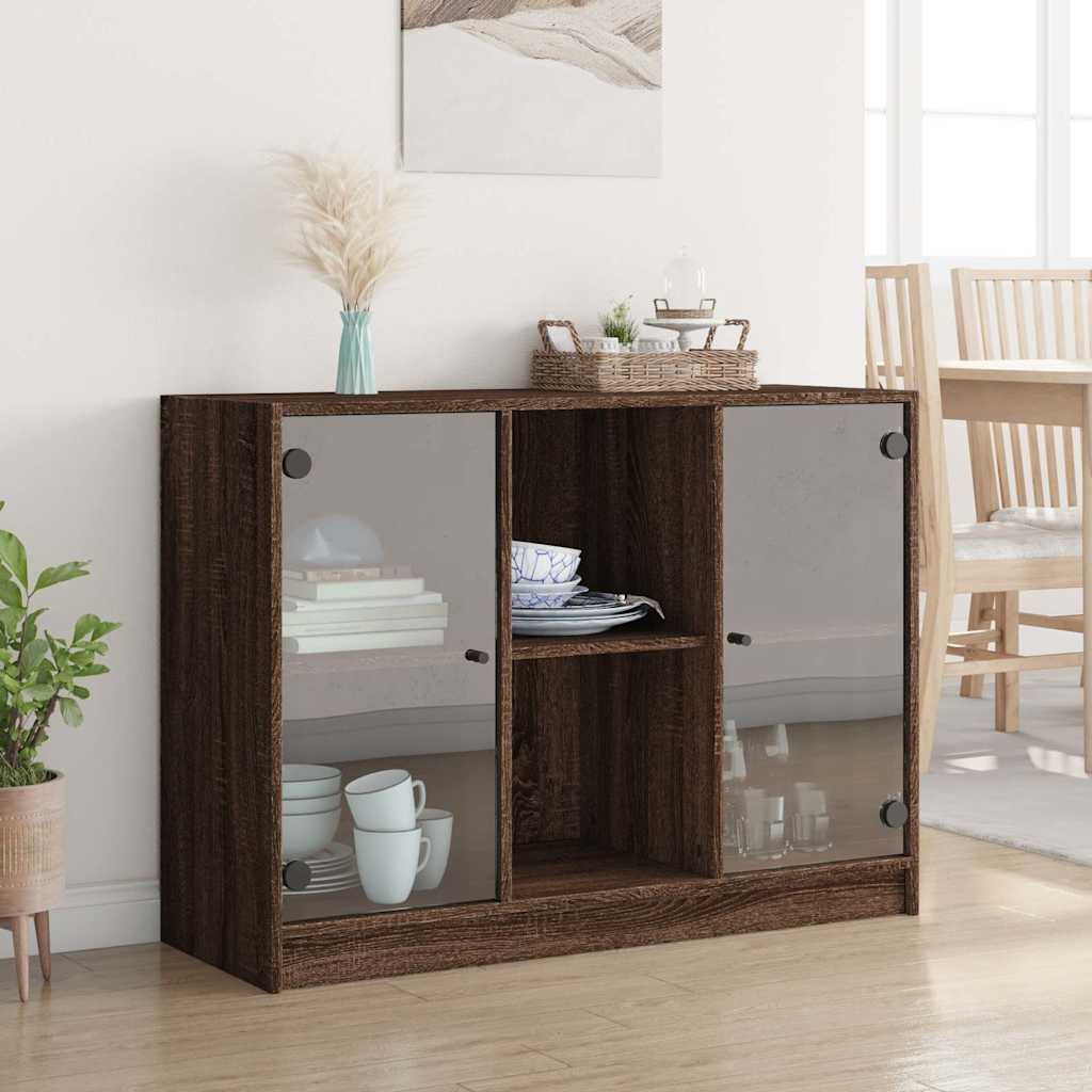 Kommode Brun Eik 102x37x75,5 cm