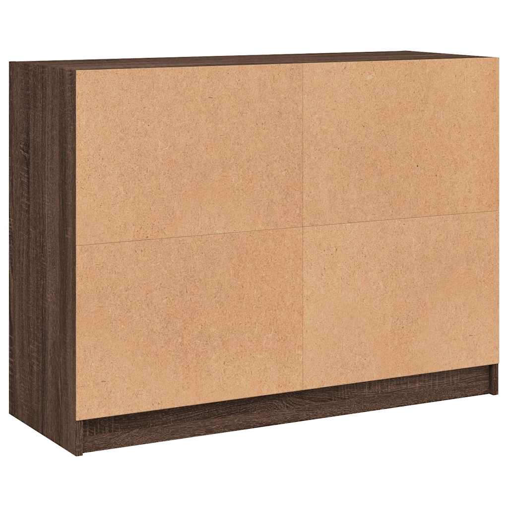 Kommode Brun Eik 102x37x75,5 cm