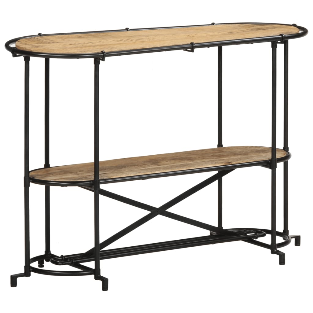 Avlastningsbord Konsollbord Tre 110x42x76 cm grovt heltre mangotre