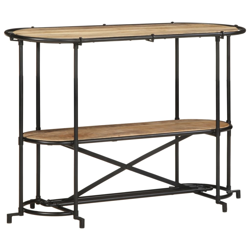 Avlastningsbord Konsollbord Tre 110x42x76 cm grovt heltre mangotre