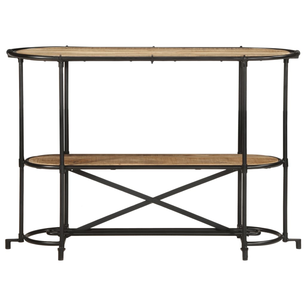 Avlastningsbord Konsollbord Tre 110x42x76 cm grovt heltre mangotre