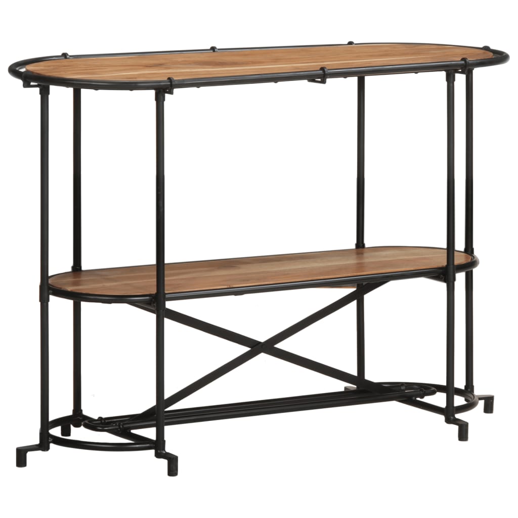Avlastningsbord Konsollbord Tre 110x42x76 cm heltre akasie
