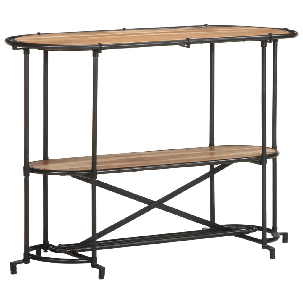 Avlastningsbord Konsollbord Tre 110x42x76 cm heltre akasie