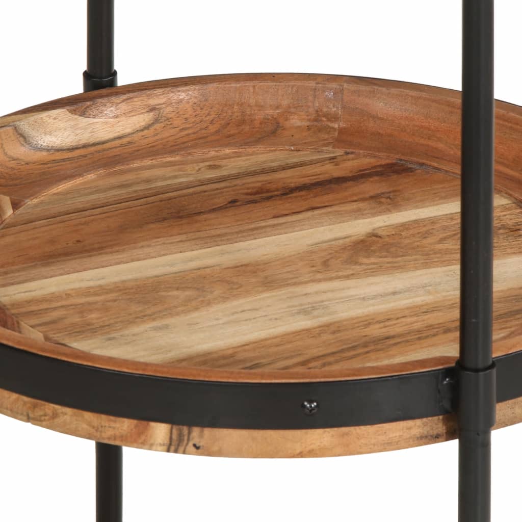 Sidebord Tre Ø55x83 cm heltre akasie
