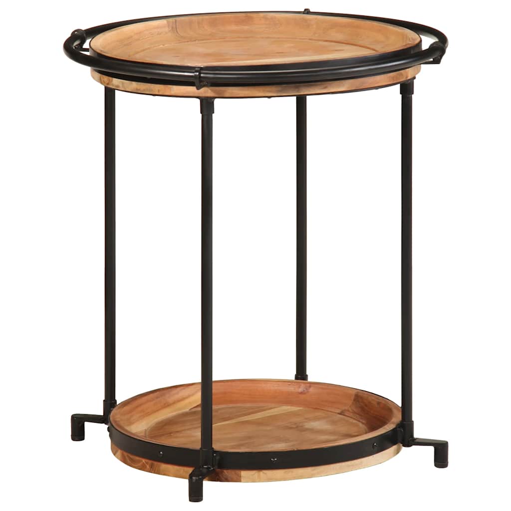 Sidebord Tre Ø55x60 cm heltre akasie