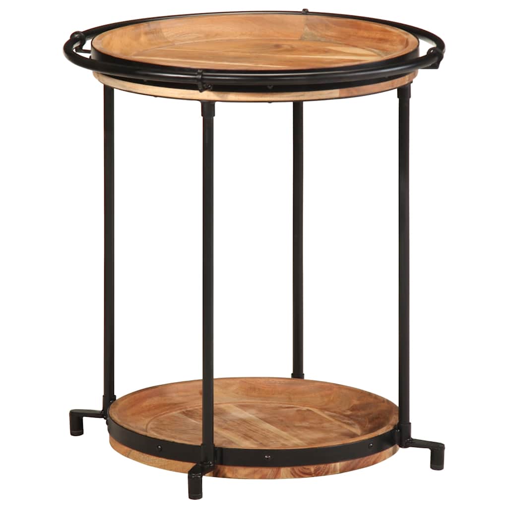 Sidebord Tre Ø55x60 cm heltre akasie