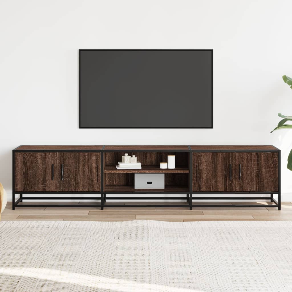 TV-Møbel Brun Eik TV-benk 180x35x41 cm