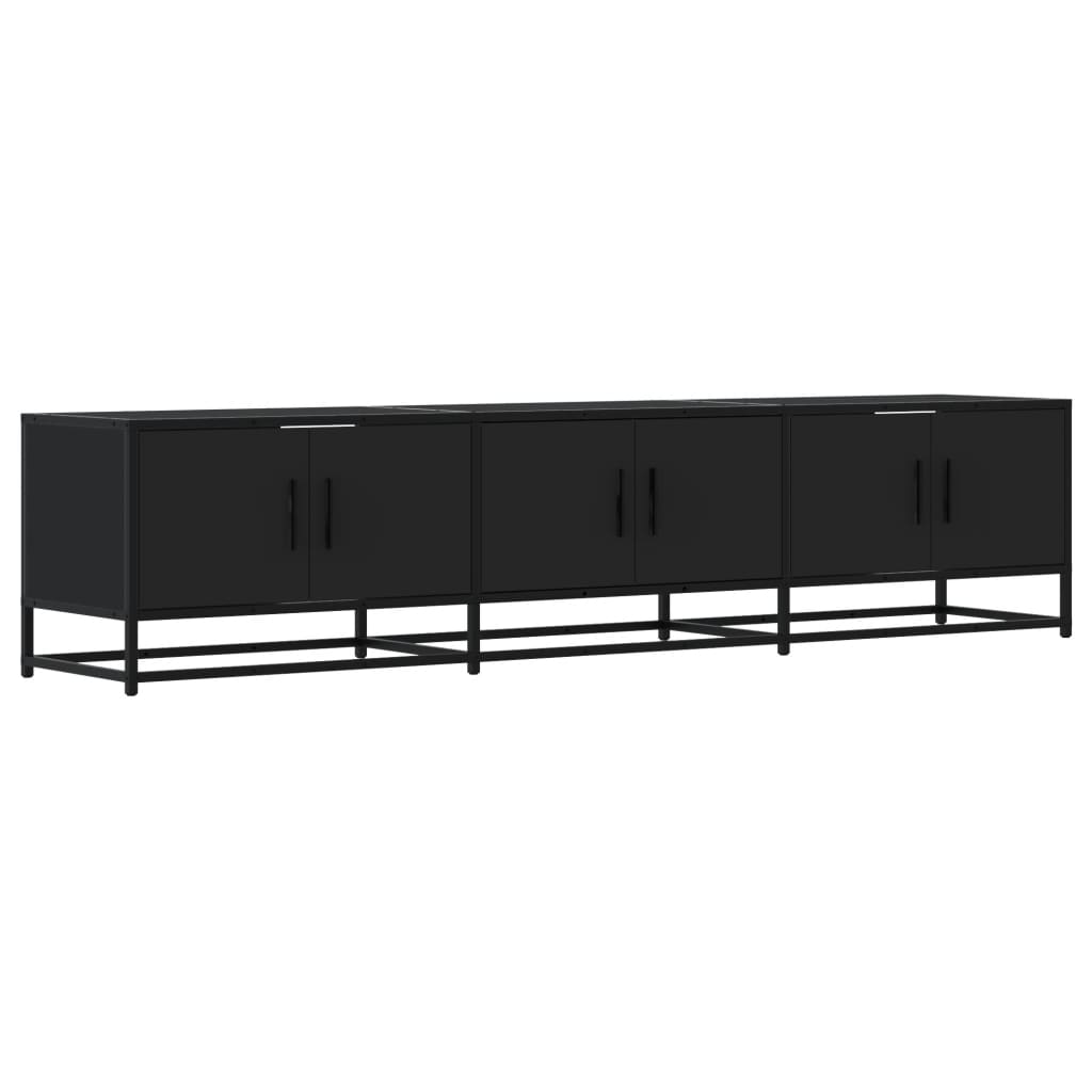 TV-Møbel Svart TV-benk 180x35x41 cm