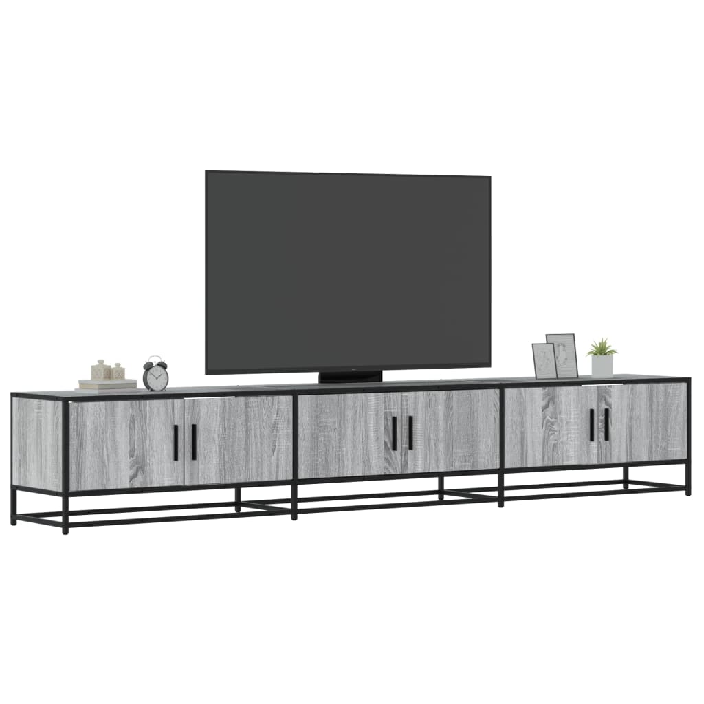 TV-Møbel Sonoma Grå TV-benk 240x35x41 cm