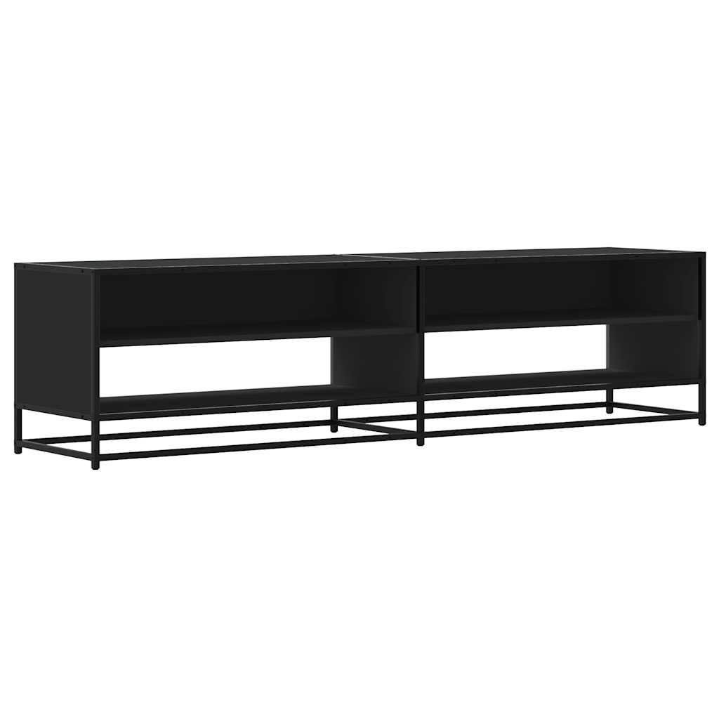 TV-Møbel Svart TV-benk 180,5x40x46 cm