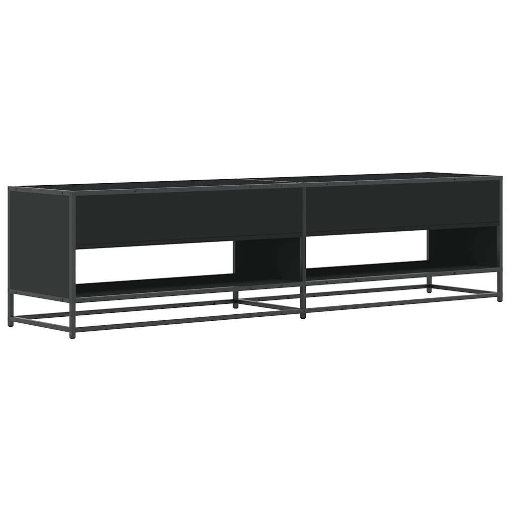 TV-Møbel Svart TV-benk 180,5x40x46 cm