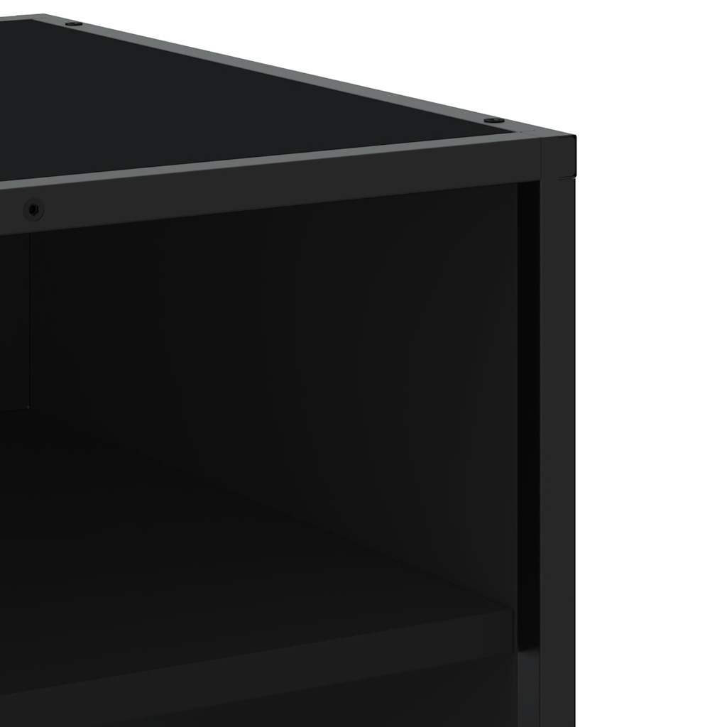 TV-Møbel Svart TV-benk 180,5x40x46 cm