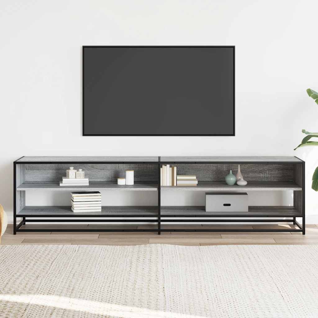 TV-Møbel Sonoma Grå TV-benk 180,5x40x46 cm