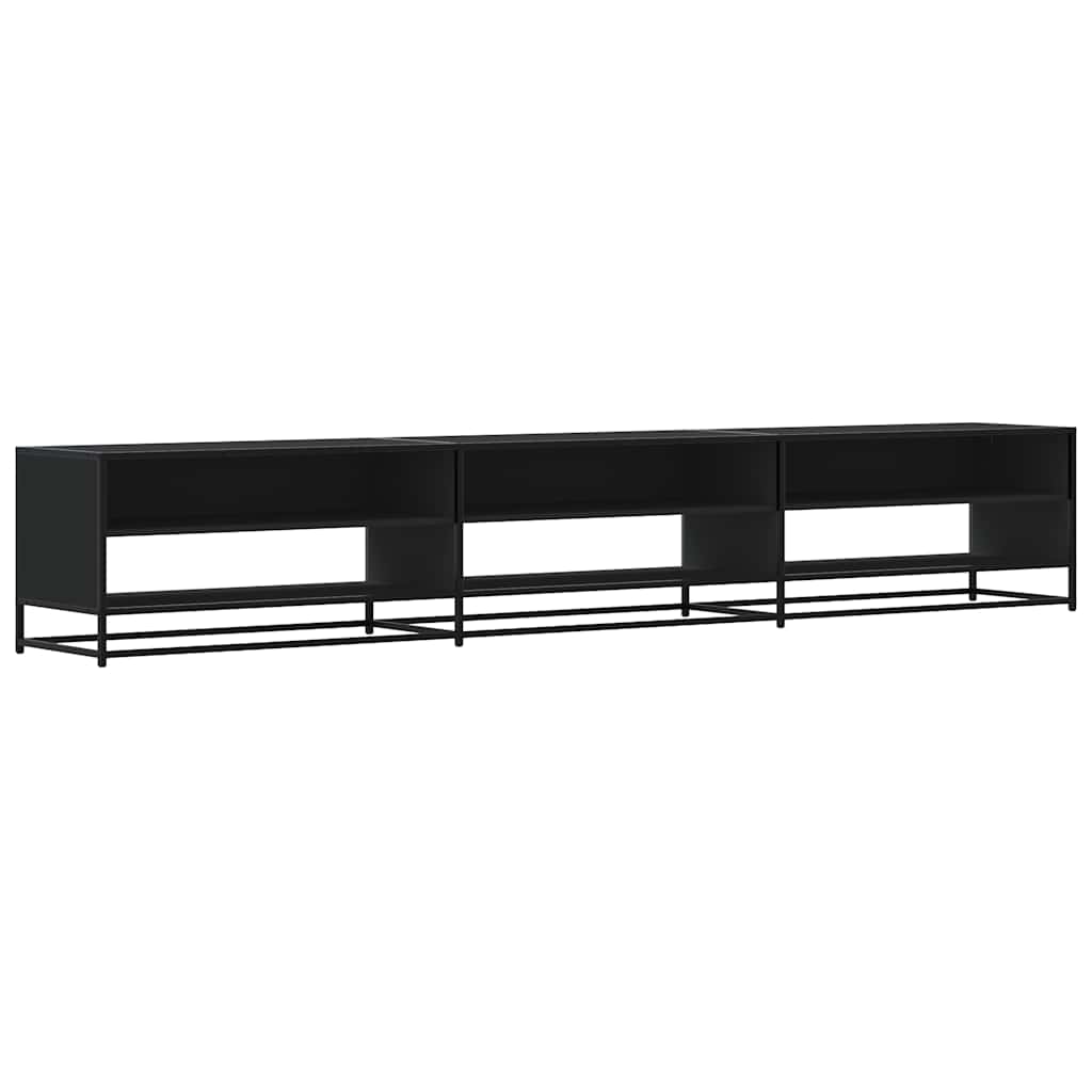 TV-Møbel Svart TV-benk 270x40x46 cm