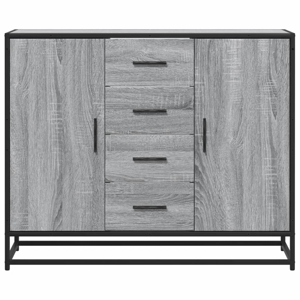 Skjenk Sonoma Grå Eik 92x35x76 cm