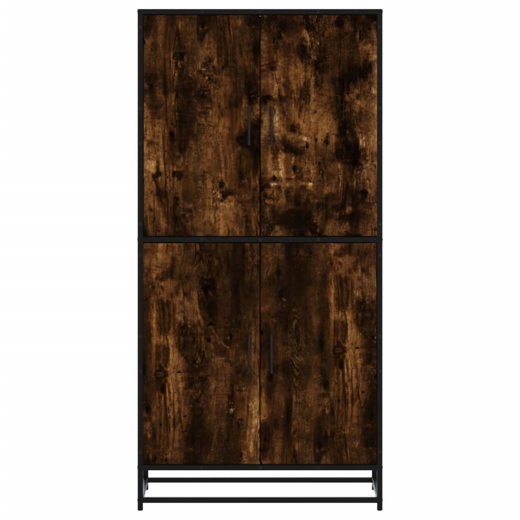 Skap Røkt Eik 68x35x139 cm